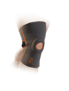 Наколінник MadMax MFA-297 Knee Support with Patella Stabilizer Dark Grey/Orange M