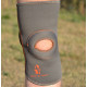 Наколінник MadMax MFA-297 Knee Support with Patella Stabilizer Dark Grey/Orange M