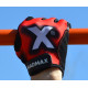 Перчатки для фитнеса MadMax MXG-101 X Gloves Black/Grey/Red L