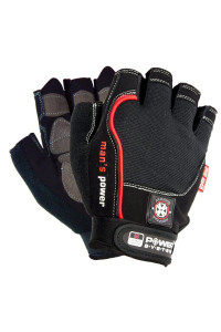 Рукавички для фітнесу Power System PS-2580 Man’s Power Black M