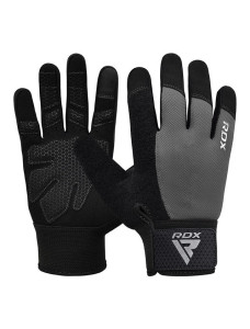 Рукавички для фітнесу RDX W1 Full Finger Plus Grey S