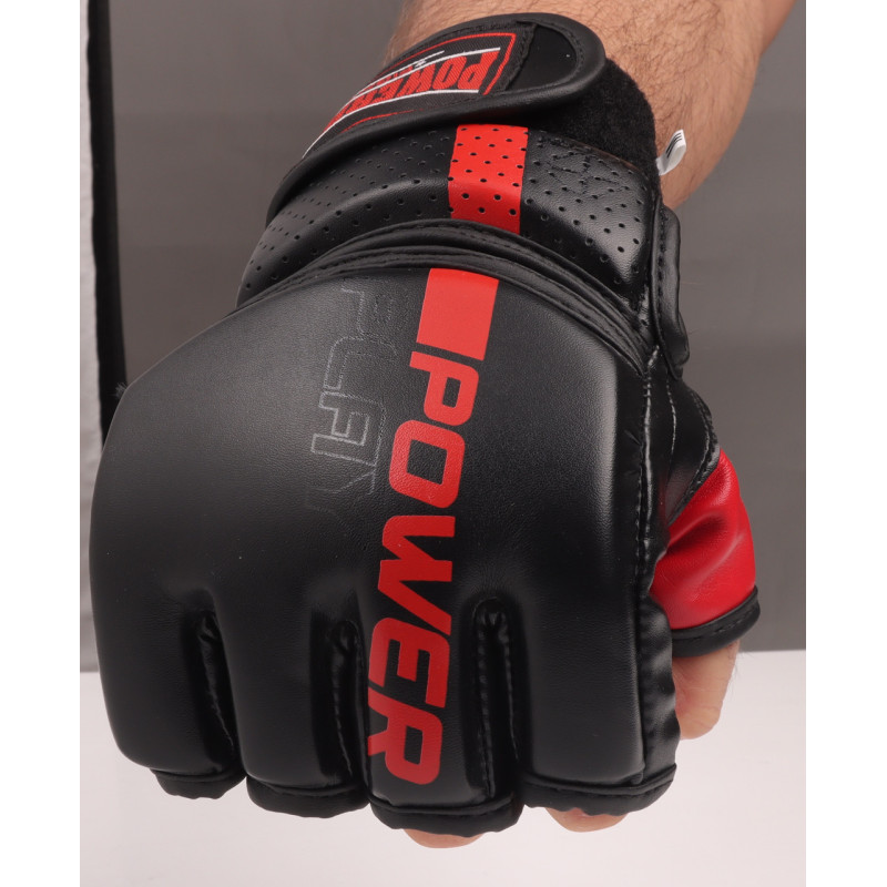 Перчатки для MMA PowerPlay 3093 Черные S