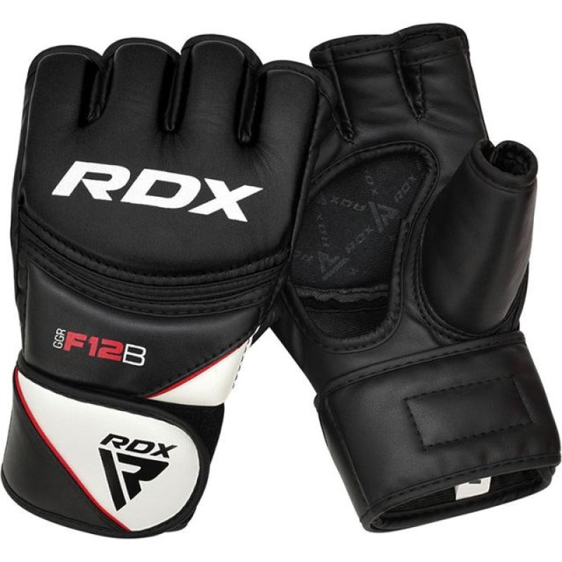 Рукавиці для ММА RDX F12 Model GGRF Black S (капа у комплекті)