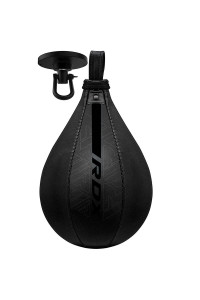 Пневмогруша боксерська RDX F6 KARA SPEED BALL + swivel Matte Black