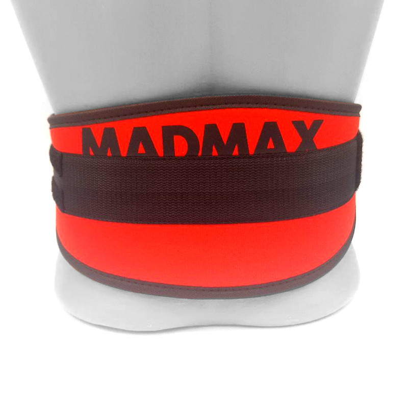 Пояс для важкої атлетики MadMax MFB-421 Simply the Best неопреновий Red XXL