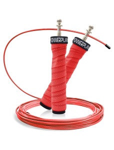 Скакалка швидкісна на підшипниках PowerPlay 4208 Fitness Jump Rope Червона (3m.)