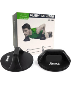 Упори для віджимань поворотні PowerPlay 4321 Push Up Bars пластикові (Круглі)