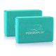 Блок для йоги 2 шт. (пара) PowerPlay 4006 Yoga Brick EVA Мятні
