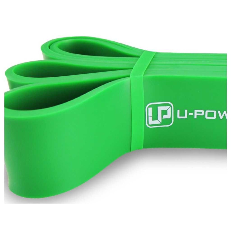 Еспандер-петля (гумка для фітнесу і кроссфіту) U-POWEX UP_1050 Pull up band (23-57kg) Green