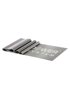 Лента-эспандер для спорта и реабилитации Power System PS-4123 Flat Stretch Band Level 3 Black (12-15кг.)