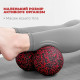 Масажний м*яч подвійний PowerPlay PP-4352 Epp foam peanut ball (d8*16cm.) Чорно/Червоний