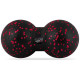 Масажний м*яч подвійний PowerPlay PP-4352 Epp foam peanut ball (d8*16cm.) Чорно/Червоний