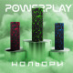 Массажный ролик (роллер) гладкий PowerPlay PP-4346 Mini EPP Foam Roller Черно/Зеленый (15x5,3см.)