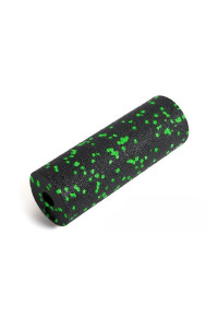 Масажний ролик (роллер) гладкий PowerPlay PP-4346 Mini EPP Foam Roller Чорно/Зелений (15x5,3см.)