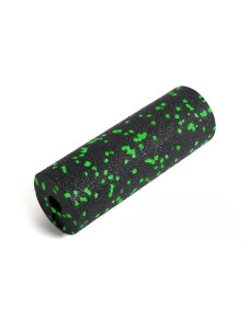 Масажний ролик (роллер) гладкий PowerPlay PP-4346 Mini EPP Foam Roller Чорно/Зелений (15x5,3см.)