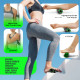 Массажный ролик (роллер) гладкий PowerPlay PP-4346 Mini EPP Foam Roller Черно/Зеленый (15x5,3см.)