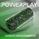 Массажный ролик (роллер) гладкий PowerPlay PP-4346 Mini EPP Foam Roller Черно/Зеленый (15x5,3см.)