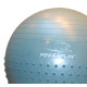 М*яч для фітнесу (фітбол) напівмасажний PowerPlay 4003 ?65 cm Gymball Зелений + помпа