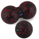 Набір м*ячів для масажу та йоги PowerPlay PP_4090 EPP (Комплект з 2 штук) Red