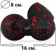 Набір м*ячів для масажу та йоги PowerPlay PP_4090 EPP (Комплект з 2 штук) Red