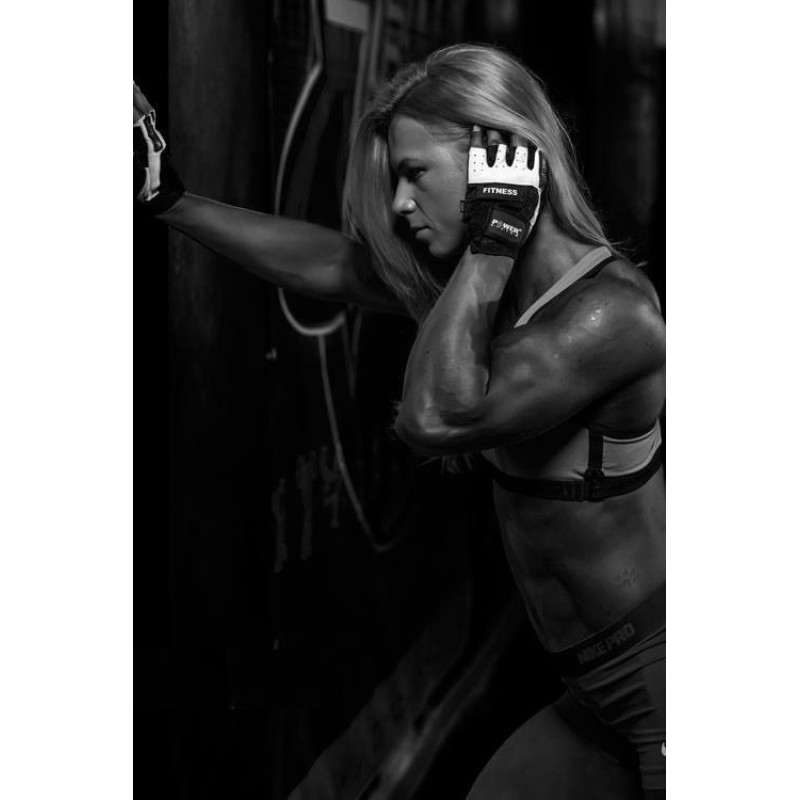 Перчатки для фитнеса Power System PS-2300 Fitness Black/White S