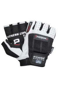 Перчатки для фитнеса Power System PS-2300 Fitness Black/White S
