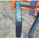 Пояс для важкої атлетики MadMax MFB-302 Quick Release Belt шкіряний Black/Green XXL