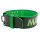 Пояс для важкої атлетики MadMax MFB-302 Quick Release Belt шкіряний Black/Green XXL