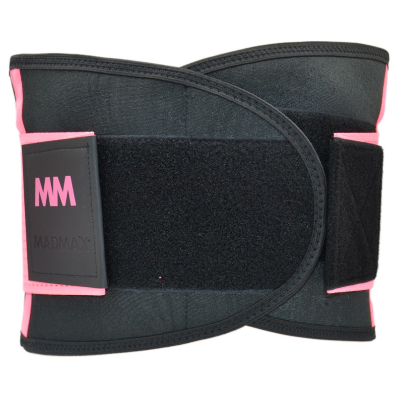 Пояс компресійний MadMax MFA-277 Slimming belt Black/neon pink L