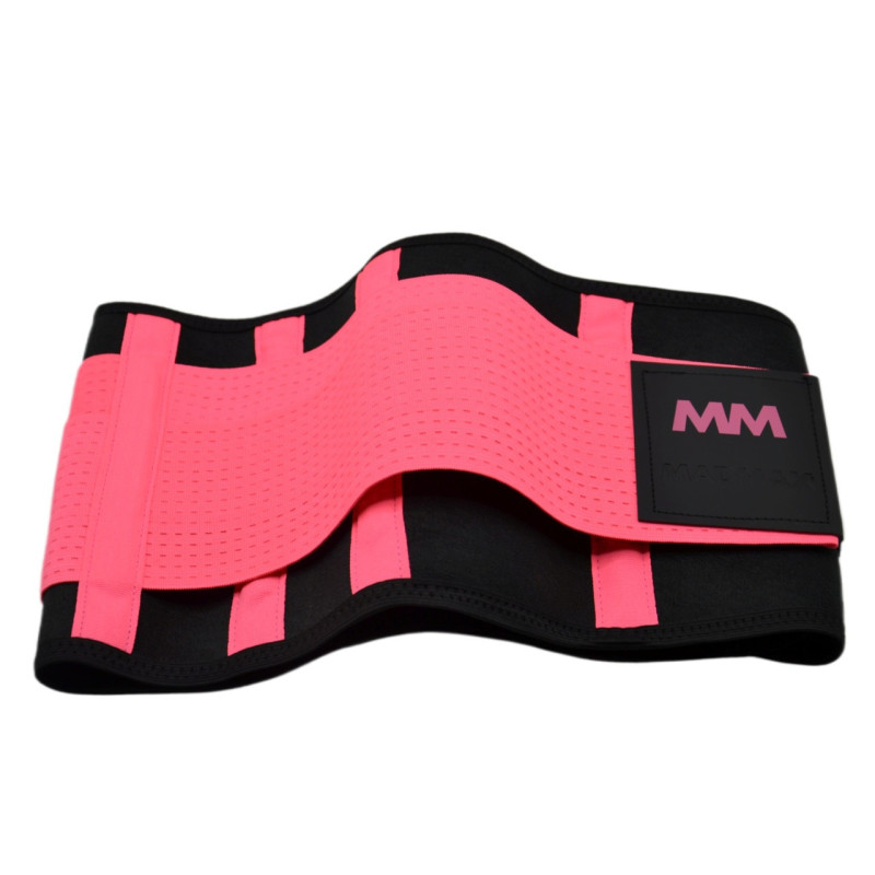 Пояс компресійний MadMax MFA-277 Slimming belt Black/neon pink L