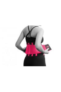 Пояс компресійний MadMax MFA-277 Slimming belt Black/neon pink L