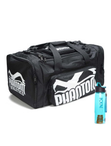 Спортивна сумка Phantom Gym Bag Team Tactic Black (80л.) (пляшка в подарунок)