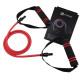 Трубчатый эспандер для фитнеса с ручками U-POWEX Latex resistance tube 30LB Red (13.5кг.)
