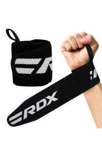 Бинти для зап*ясть (кистьові бинти) RDX W2 Gym Wrist Wraps Black Pro