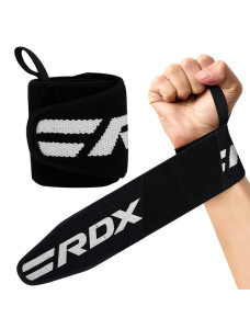 Бинти для зап*ясть (кистьові бинти) RDX W2 Gym Wrist Wraps Black Pro
