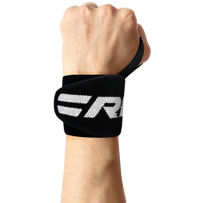 Бинти для зап*ясть (кистьові бинти) RDX W2 Gym Wrist Wraps Black Pro