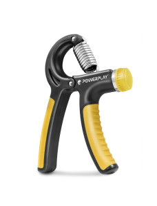 Еспандер кистьовий PowerPlay PP-4323 з регульованим навантаженням 10-40 кг. Strength Grip Чорно-жовтий