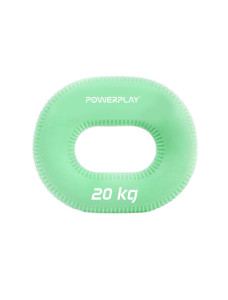 Еспандер кистьовий силіконовий PowerPlay PP-4336 Hand Grip Medium 20 кг. Зелений