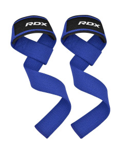 Лямки для тяги RDX W1 Gym Single Strap Blue Plus