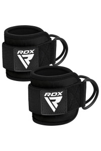 Манжеты на лодыжку RDX A4 Gym Ankle Pro Black Pair