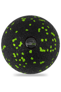 Массажный мяч PowerPlay PP-4350 Epp Massage Ball (d8) Черно/Зеленый
