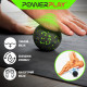 Масажний м*яч PowerPlay PP-4350 Epp Massage Ball (d8) Чорно/Зелений