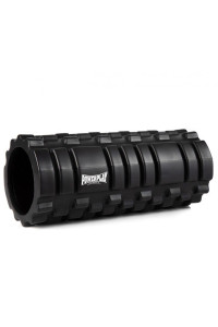 Массажный ролик (роллер) PowerPlay 4025 Massage Roller Черный (33x14см.)