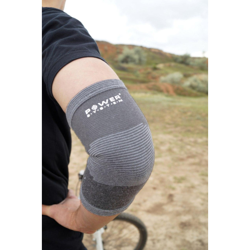 Налокітники Power System PS-6001 Elbow Support Grey (2шт.) L