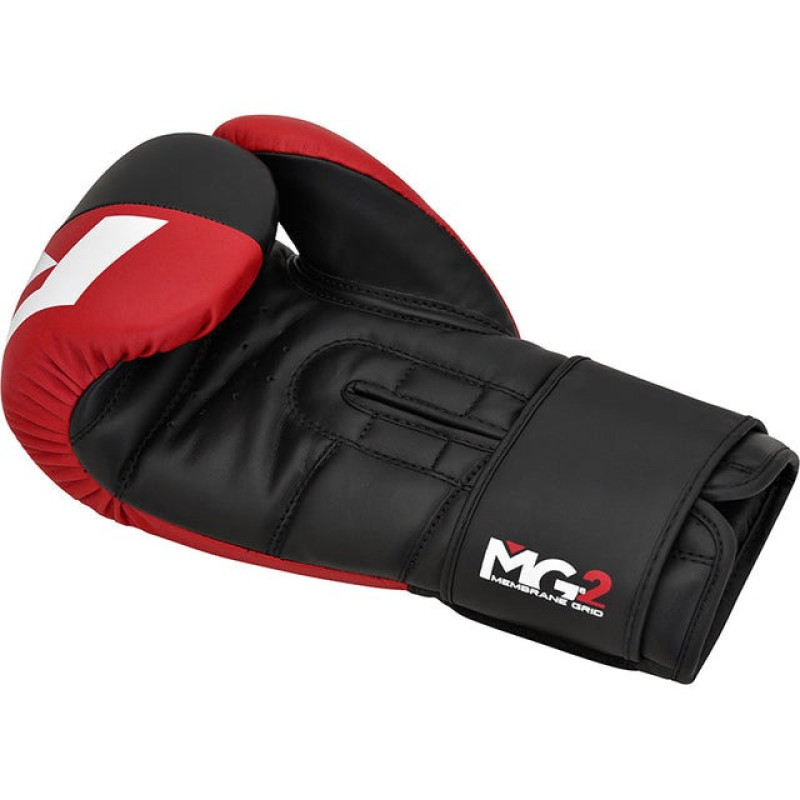 Перчатки для бокса RDX REX F4 RED/BLACK-10 унций (капа в комплекте)