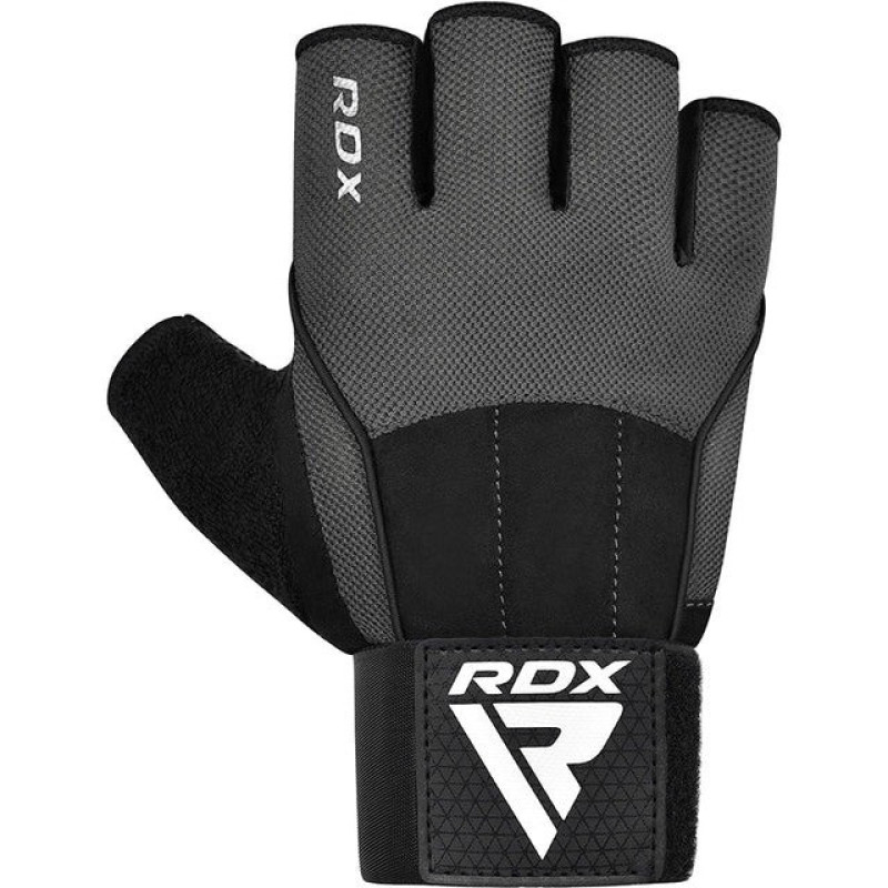 Перчатки для фитнеса RDX W3 GREY WITH EVA PADDING-S