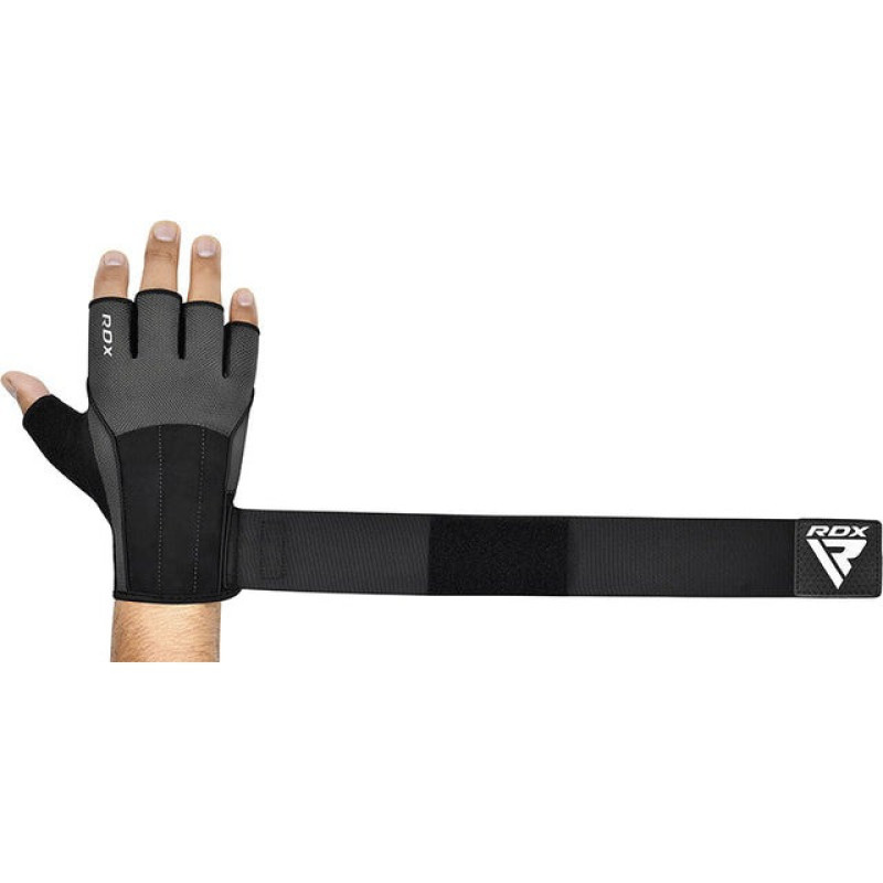 Перчатки для фитнеса RDX W3 GREY WITH EVA PADDING-S