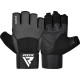 Перчатки для фитнеса RDX W3 GREY WITH EVA PADDING-S