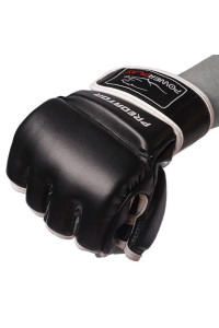 Рукавиці для MMA PowerPlay 3056 Чорні XL