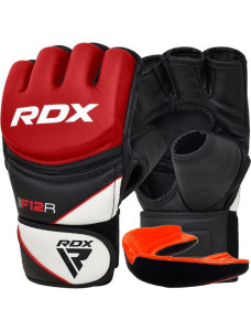 Рукавиці для ММА RDX F12 Model GGRF Red L (капа у комплекті)